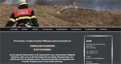 Desktop Screenshot of feuerwehr-schoenberg.de